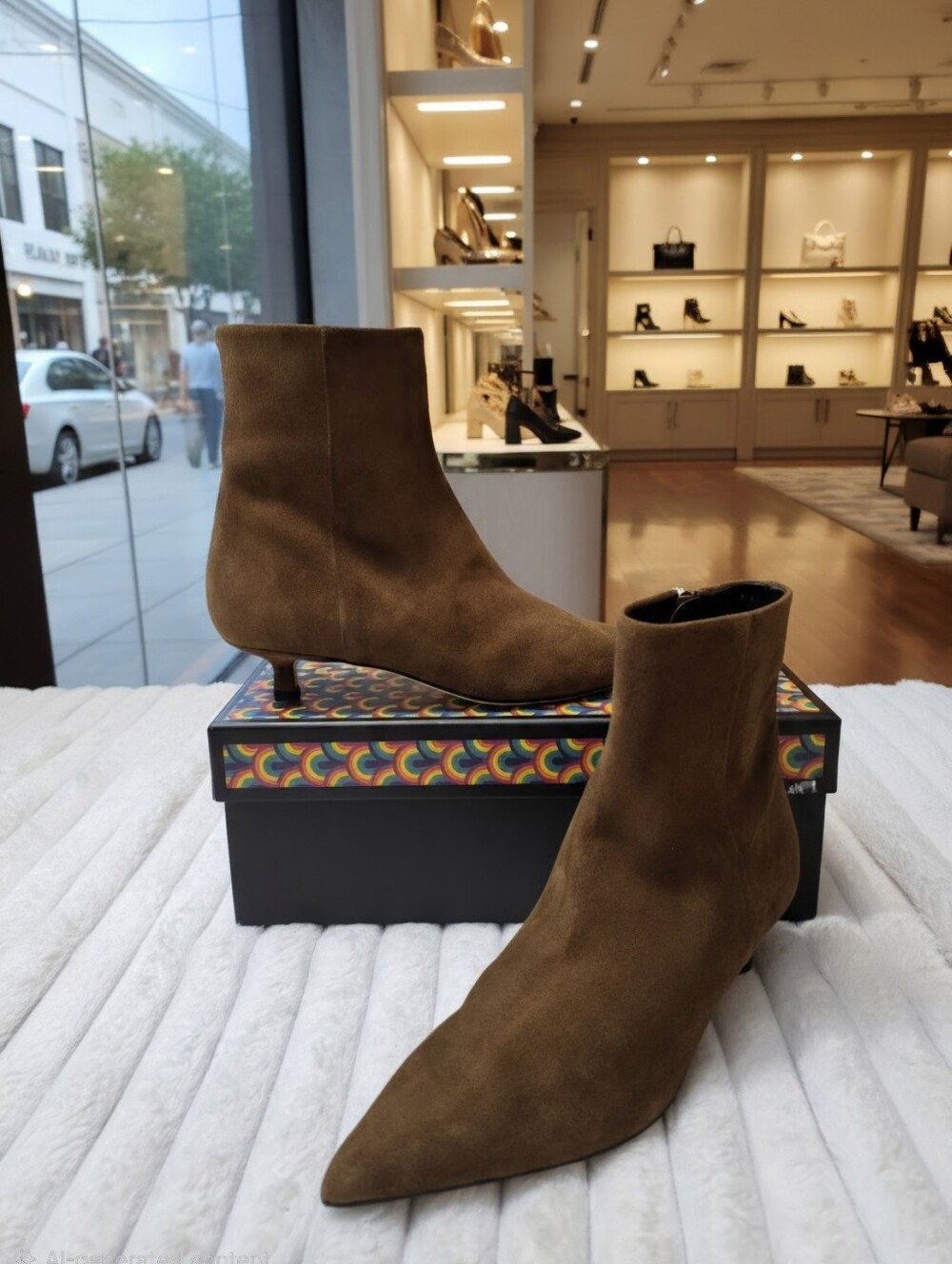 AEYDE SOFIE SUEDE ANKLE BOOTS WOMEN'S SZ 7 EU 37 $745